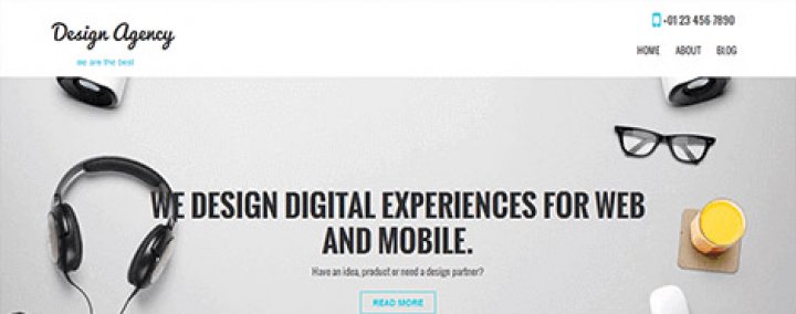 SKT Design Agency wordpress Theme